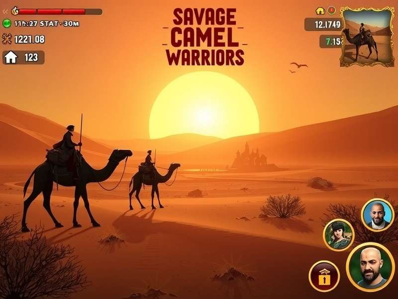 Savage Camel Warriors gameplay screenshot